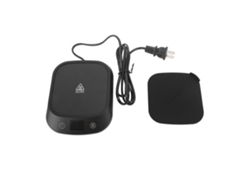 Aquecedor De Xícara Elétrico Com Controle De Temperatura Por Toque Para Café Chá Milk Tea 110v Us Plug Preto