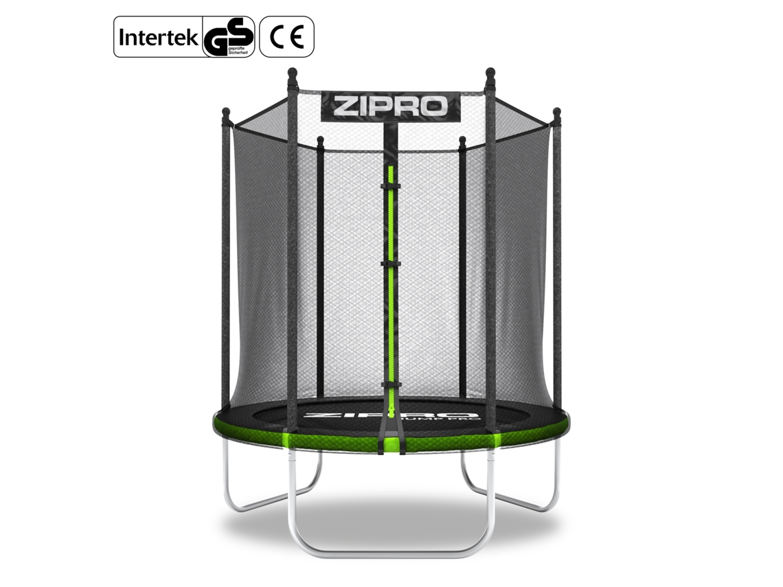 Cama Elástica Zipro Jump Pro Con Red De Seguridad De Exterior 4ft 127 Cm