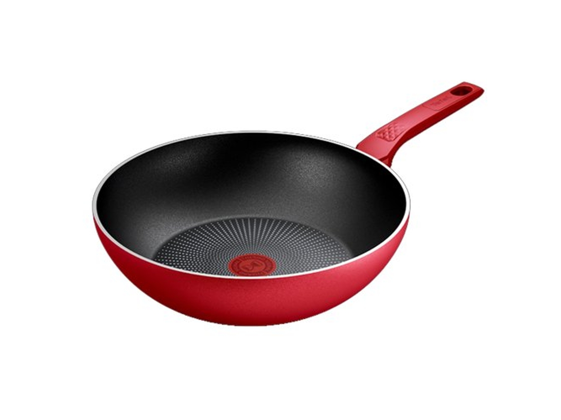 Sartén wok daily expert 28cm roja C2891902 - TEFAL