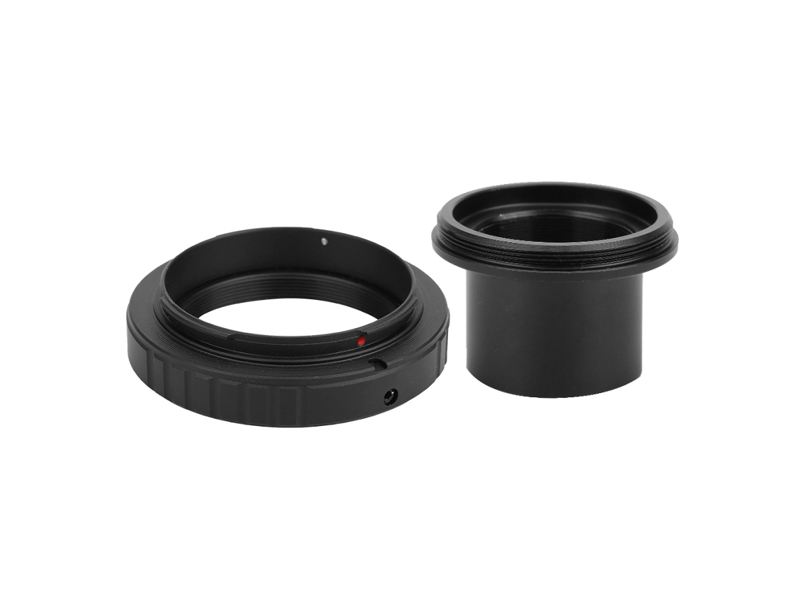 Anillo T Mount De 1.25 Pulgadas M42*0.75 Adaptador De Telescopio Astronómico Para Cámaras Slr Nikon Canon Sony Minolta Pentax Olympus (af)