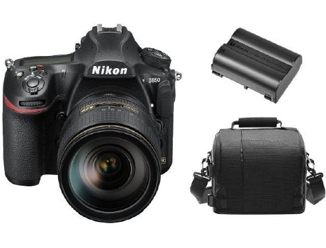 Kit Cámara Réflex NIKON D850 AF-S 24-120MM F4G ED VR + Funda de cámara + bateria EN-EL15A
