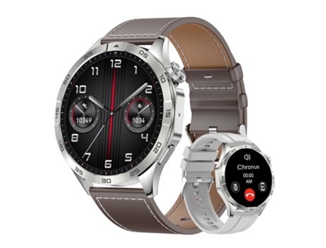 CHRONUS HK4 Smartwatch Hombres Llamada Bluetooth Vale la pena comprar un Smartwatch Plata