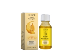 Aceite corporal exfoliante suave con hidratación profunda.
