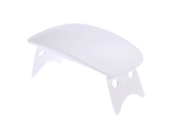 Secador De Uñas Profesional 6w Plegable Luz Uv Led Para Esmaltes En Gel Curado Blanco Integrado