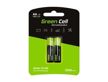 GR06 pila doméstica Batería recargable AA Níquel-metal hidruro (NiMH) GREEN CELL