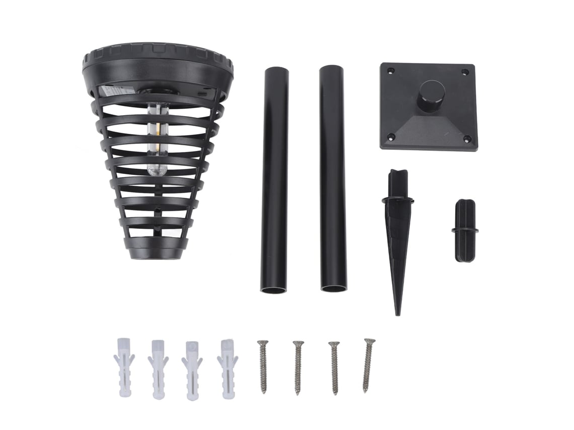 Luces solares para caminos, IP65, resistentes al agua, decorativas para jardín y patio exterior.