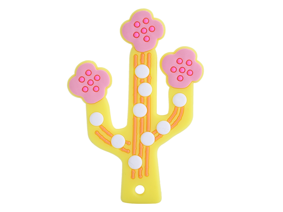 Chupete De Silicona Para Bebé, Juguete De Masticar Para Bebé, Teether Suave Y Seguro