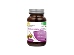 Carvão Vegetal Ativado Eco Fleurance Nature 60 Cápsulas