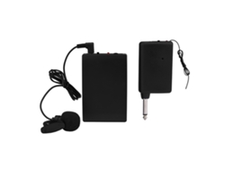 Microfone Sem Fio Mini Lapela Com Clip Transmissor Receptor Fm Para Ensino Reuniões Apresentações