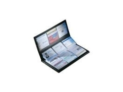 Tarjetas de visita Sammler, Schwarz, Matt Tarjetas de visita Álbum para 288 Tarjetas de visita Bis 90 x 58 mm Sigel (vz175)