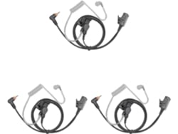 3 Auriculares Con Micrófono Ptt Para Radio Sl1m Sl1k Sl1600 Sl300 Sl7500