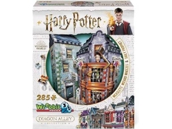 Puzzle WREBBIT 3D Harry Potter Weasleys' Wizard Wheezes & Daily Prophet 3D Jigsaw Puzzle (Idade Mínima: 4)