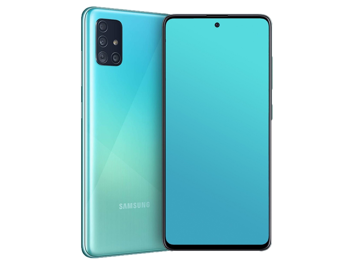 Smartphone SAMSUNG Galaxy A51 Dual-Sim 128 Gb (Reacondicionado Señales de Uso - 128 GB - Azul)