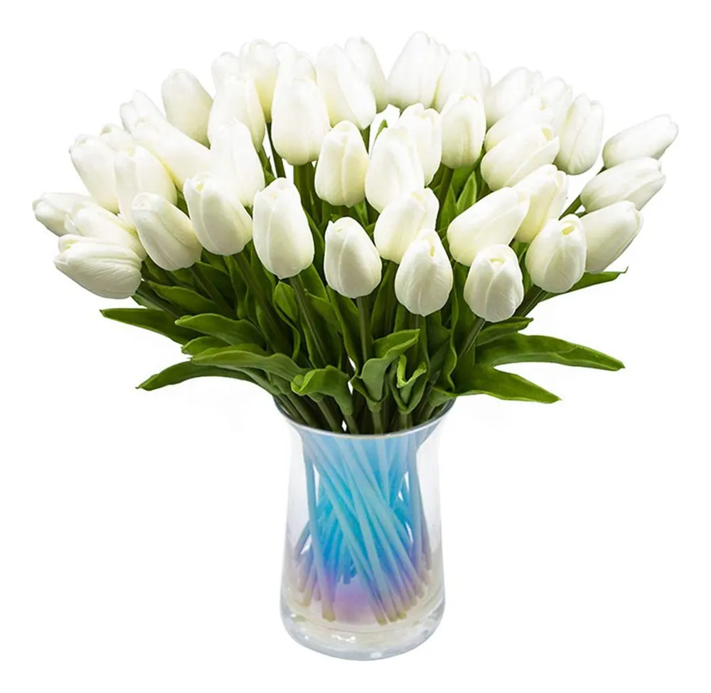 30 tulipanes de tacto real Tulivayotoy
