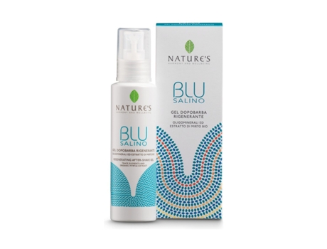 NATURE'S Blu Gel salino para después del afeitado 100 ml