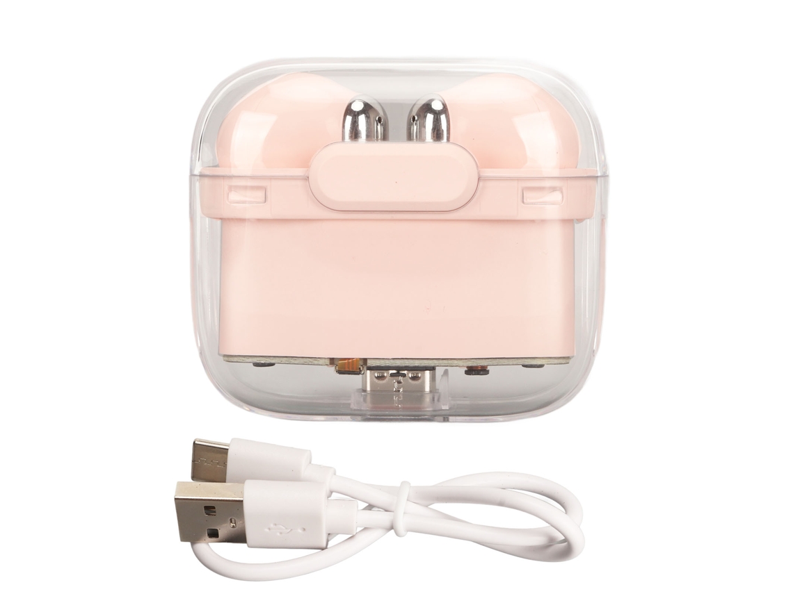 Auriculares Traductores Bluetooth 5.3, 144 Idiomas, Traducción Instantánea Para Viajes, Negocios Y Aprendizaje - Rosa
