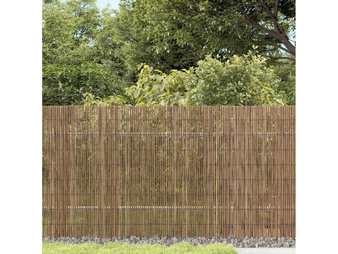 Valla de jardín de caña de 300 x 80 cm, DKD Home Decor