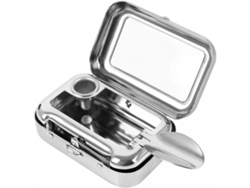 Cinzeiro Portátil Mini Cinzeiro de Viagem Metal Cigarro Bolso Quadrado Cinzeiro Bolso Fumar Cinzeiro