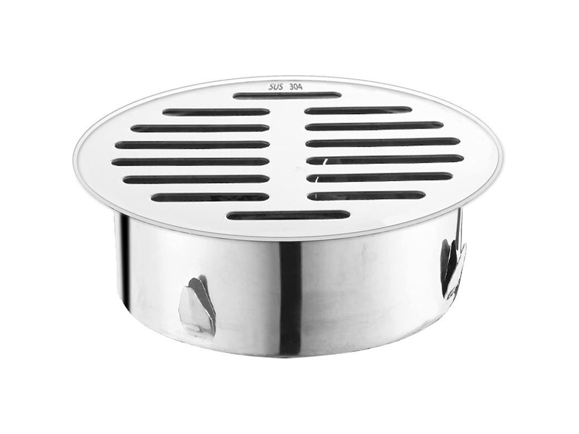 Desagüe De Piso De Acero Inoxidable, Desagüe De Balcón Antiobstrucción, Filtro Extraíble (boca Plana 160)