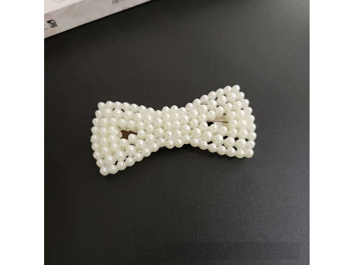 Vlrla-fashionable Fake Pearl Cabelo Clips Para Girls' Side Bangs