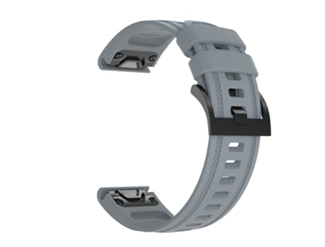 Correa de Silicona para Garmin Fenix 7S/6S Pro/6S/6X/6/5S Plus/5S/Instinct 2S - canoso