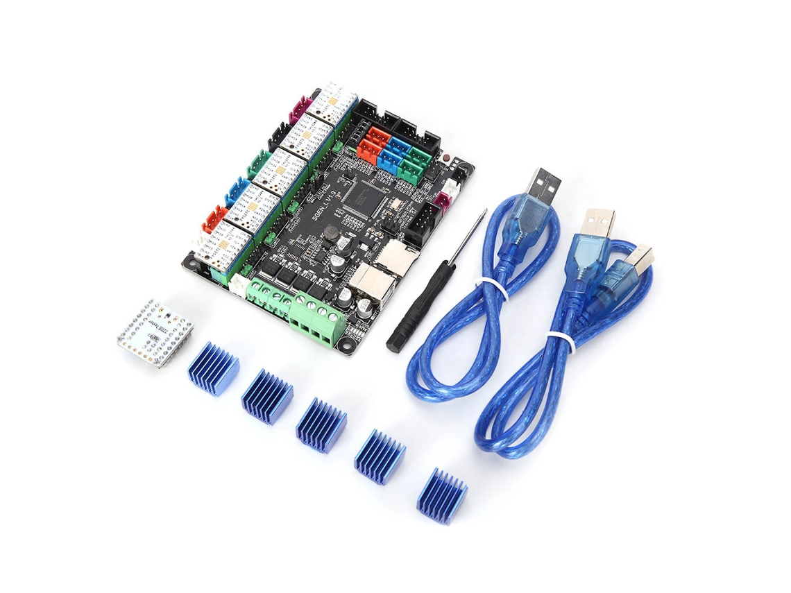 Placa de control MKS L V1.0 4,75 V-36 V 1,4 A 256 subdivisiones para impresora 3D