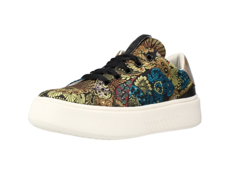 Zapatos de Mujer GEOX Nhenbus Tecido Dorado (36)