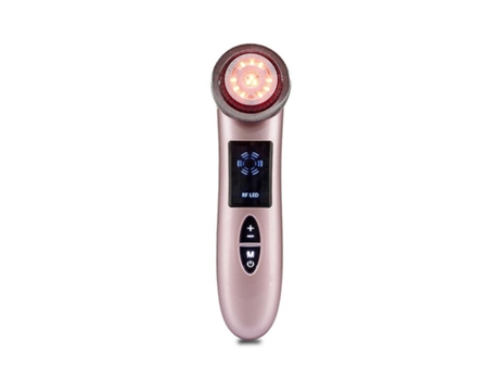 Instrumento de belleza Facial, masajeador Facial portátil, instrumento de belleza Rf, multifuncional, antienvejecimiento, oro rosa BISBISOUS