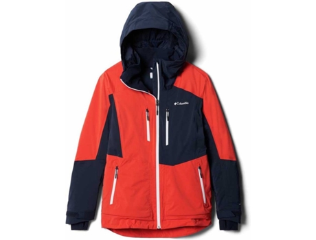 Abrigo para Mujer COLUMBIA Wild Card Insulated Naranja para Esquí (XL)