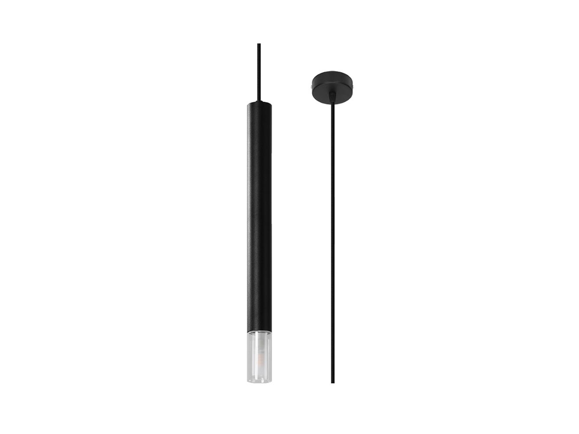 Sollux Sl.0960 Lámpara Colgante Wezyr 1 Negro