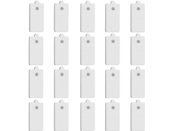 Electrodos Adhesivos Chrui 20ud 5x13cm Snap Para Tens (blanco)
