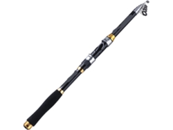 Caña De Pescar Giratoria Carbono Para Trucha Y Carpa, Equipo Telescópico Señuelos., Resistente, Ligero