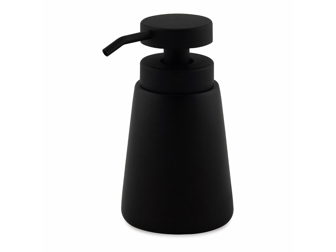Dispensador de Jabón ANDREA HOUSE ba20127 300 ml Negro Poliresina