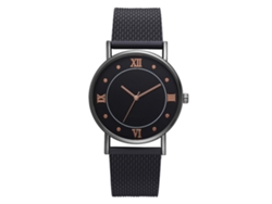 Reloj De Cuarzo Para Mujer Fan Teeda Con Correa De Malla De Aleación, Diseño Moderno.