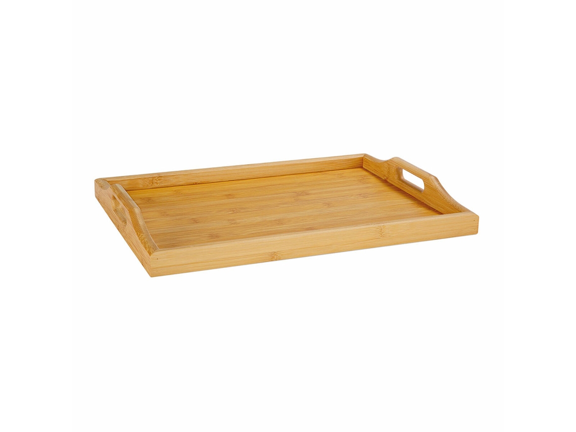 Bandeja de desayuno ANDREA HOUSE ms22200 Con asas Bambú 43x31x5 cm