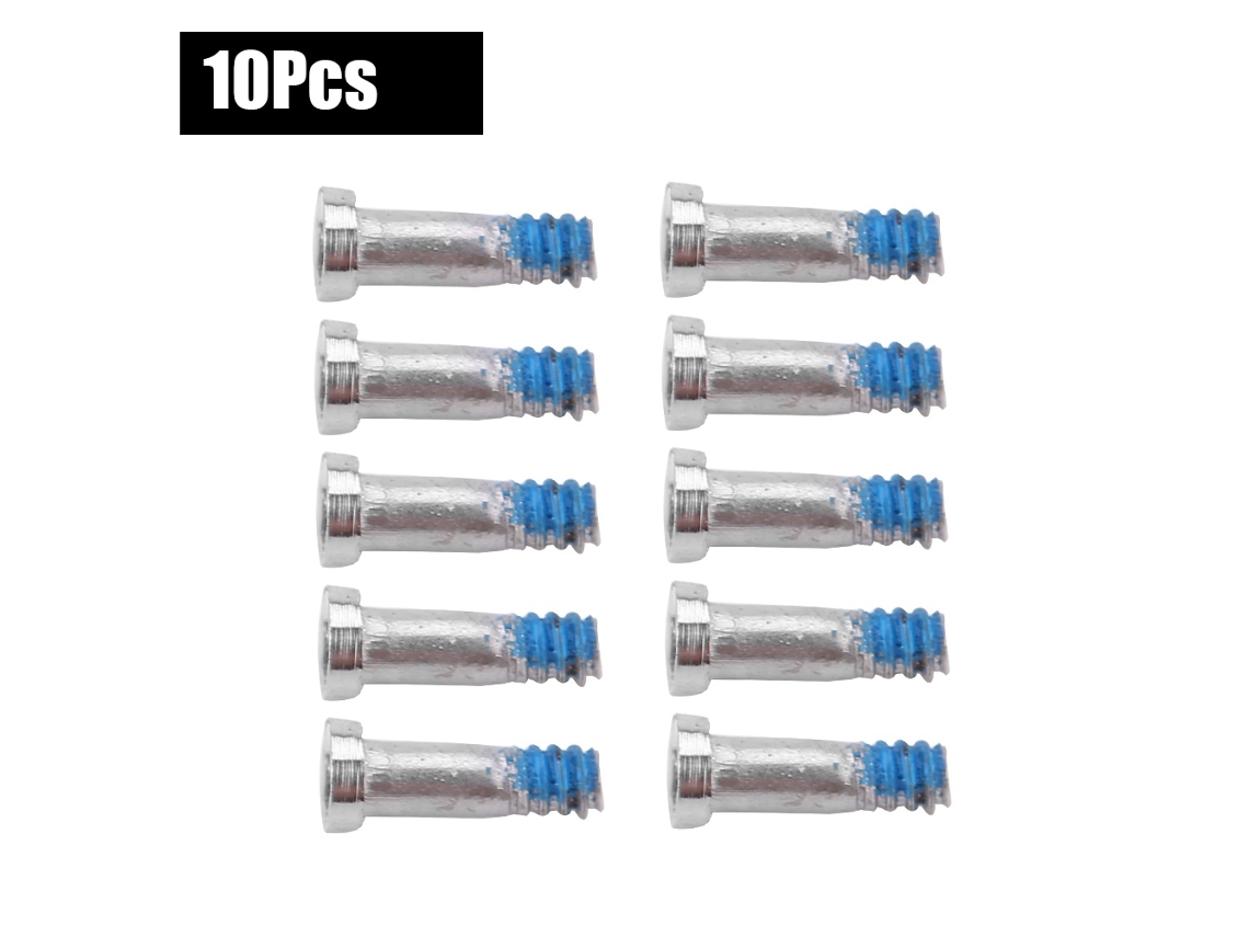 Kit De Repuesto De 10 Tornillos Con Base Plateada Para Iphone 4/4s/5/5s/5se/6/6p/6s/6sp