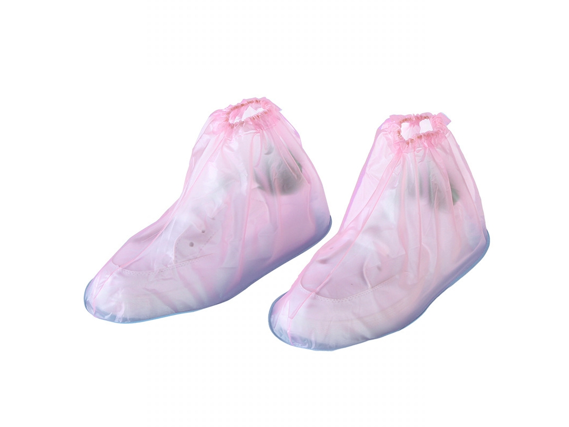 Cubrezapatos de tubo alto, antideslizantes, impermeables y con correas para el sudeste asiático