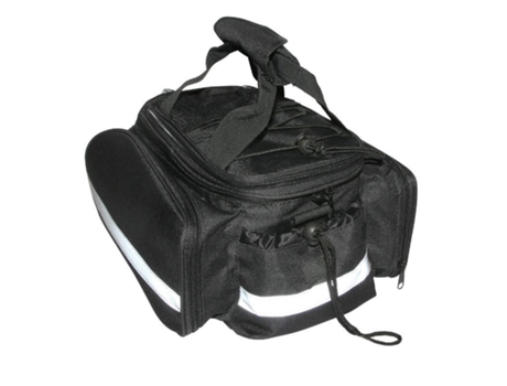 Bolsa trasera para bicicleta con cierre de velcro para portaequipajes con alforjas en ambos lados NEWTON N1 30 x 17 x 13 cm