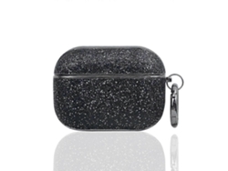 Estuche protector para auriculares inalámbricos con purpurina y revestimiento electrolítico. GIECY