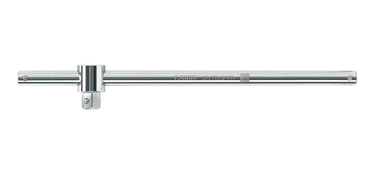 Barra deslizante para dado cuadrado Truper 13912 de 3/4"