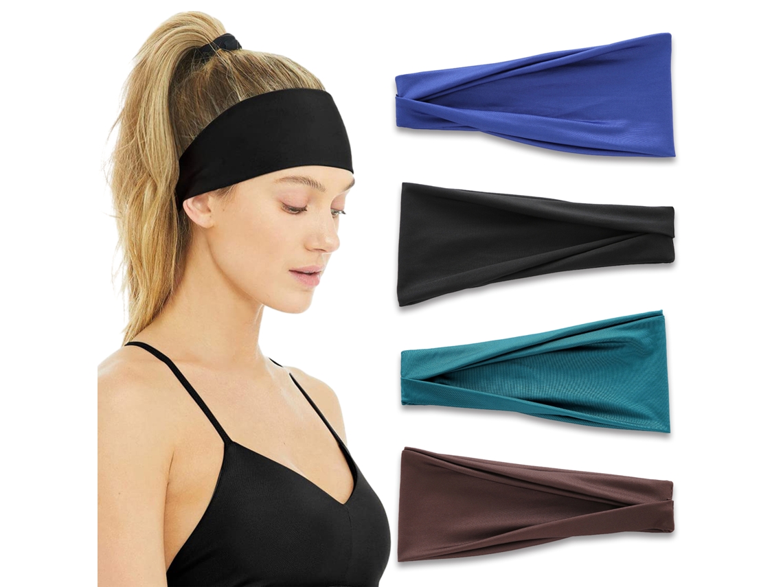 4 Cintas Absorbentes Plegables Para La Cabeza