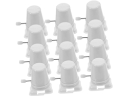 12 Piezas De Patas De Repuesto Para Mecanismos De Robots De Cuerda Diy