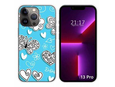Carcasa iPhone 13 Pro (6.1) TUMUNDOSMARTPHONE Dibujos Multicolor