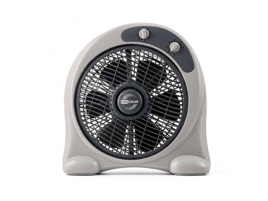 Ventilador De Sobremesa De 40 Vatios Con Temporizador Y 3 Velocidades, Funcionamiento Silencioso, 6 Aspas, Tamaño Compacto, Solo 25 Cm De Diámetro.