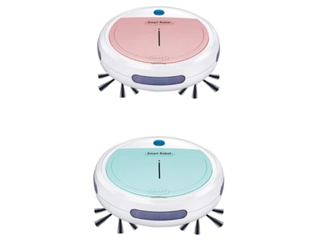 Robot Er/aspiradora/fregona 3 en 1, Robot aspirador inteligente automático recargable, succión de limpieza de bordes para pelo de mascota, C