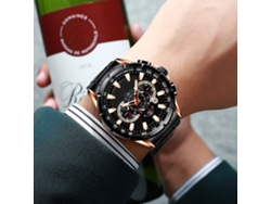 Reloj Cronógrafo De Acero Inoxidable Para Hombre Curren 8363