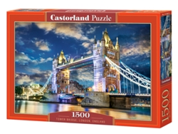 Puzzle CASTORLAND Tower Bridge, London, England rompecabezas 1500 pieza(s) Paisaje
