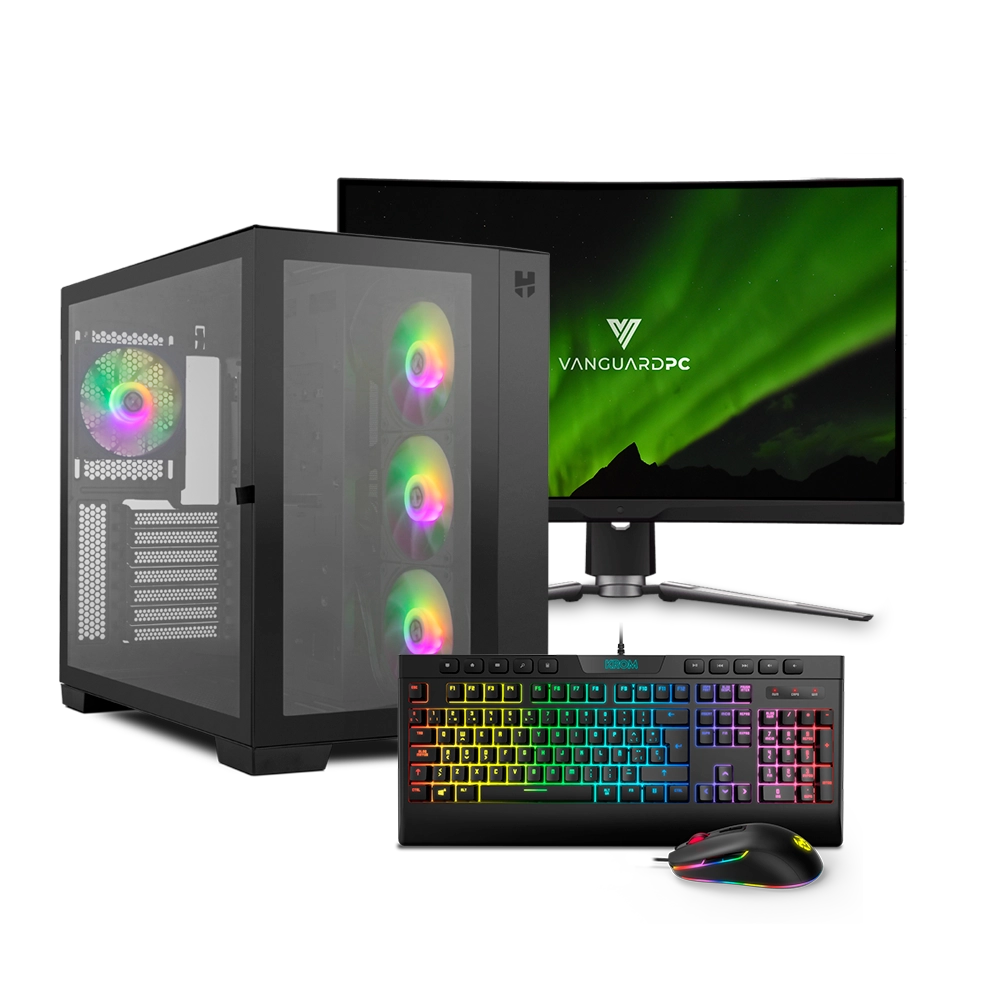 Desktop Gaming VANGUARD R90061 (AMD AM5 Ryzen 9 9950X - NVIDIA GeForce RTX 5090 - RAM: 32 GB - 3 TB SSD)