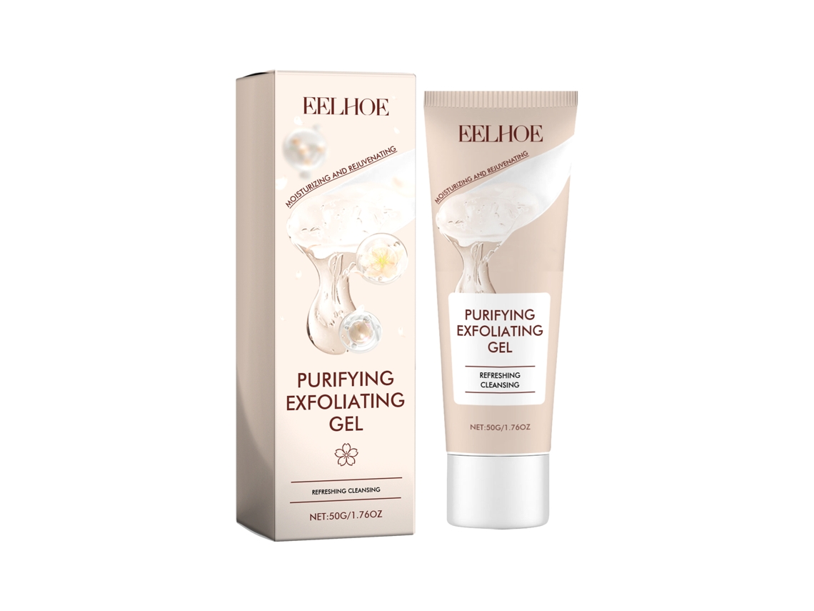 Gel exfoliante purificante: limpieza profunda, hidratación y control de la grasa para una piel suave y radiante.
