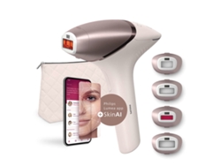 Depiladora de Luz Pulsada con Accesorios PHILIPS BRI977/00 (Rosa)